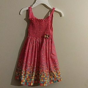 Pretty pink summer dress